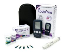 Glukometr AKCE SD-Codefree +50 proužků navíc