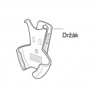 Držák (clip) na opasek pro OMRON HJ-113 a HJ-112