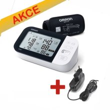 Tlakoměr Omron M7 IT (nový model), 5let záruka +adapter