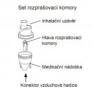 Set rozprašovací komory - Nami Cat (C303) bez náustku