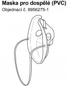 Maska PVC pro dospělé - C803, C802,C801,C801KD, C28, C28P, C29, C30,C900, CX Pro,CX3,NE-U22 a NE-U100