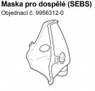 Maska SEBS pro dospělé - C803,C802,C801,C801/KD,C28,C28P,C29,C30, C900, NE-U780/17/12/07